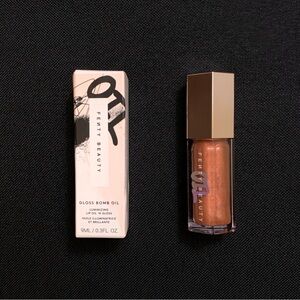 FENTY BEAUTY Gloss Bomb Luminizing Lip Oil — Frosted Bunz — Full Size 9 mL